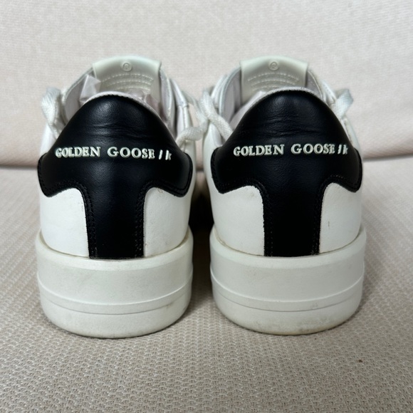 SOLD: Golden Goose Pure Star Bicolor Leather Low-Top Sneakers - Picture 5 of 16